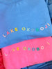 Lake Okoboji Waves Crewnecks