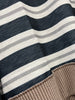 Joey Mock Striped Shirt - Black / Gray