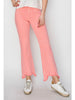 Lexie Mid-Rise Straight Step-Hem Denim - Flamingo