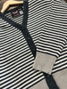 Lacey Colorblock Stripe Cardi - Charcoal