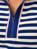 Linda Blue Stripe Skort Set