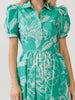 Gabriella Green Floral Dress