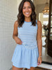 Myla Striped Set - Light Blue