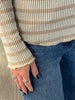 Trisha Ribbed Knit - Taupe