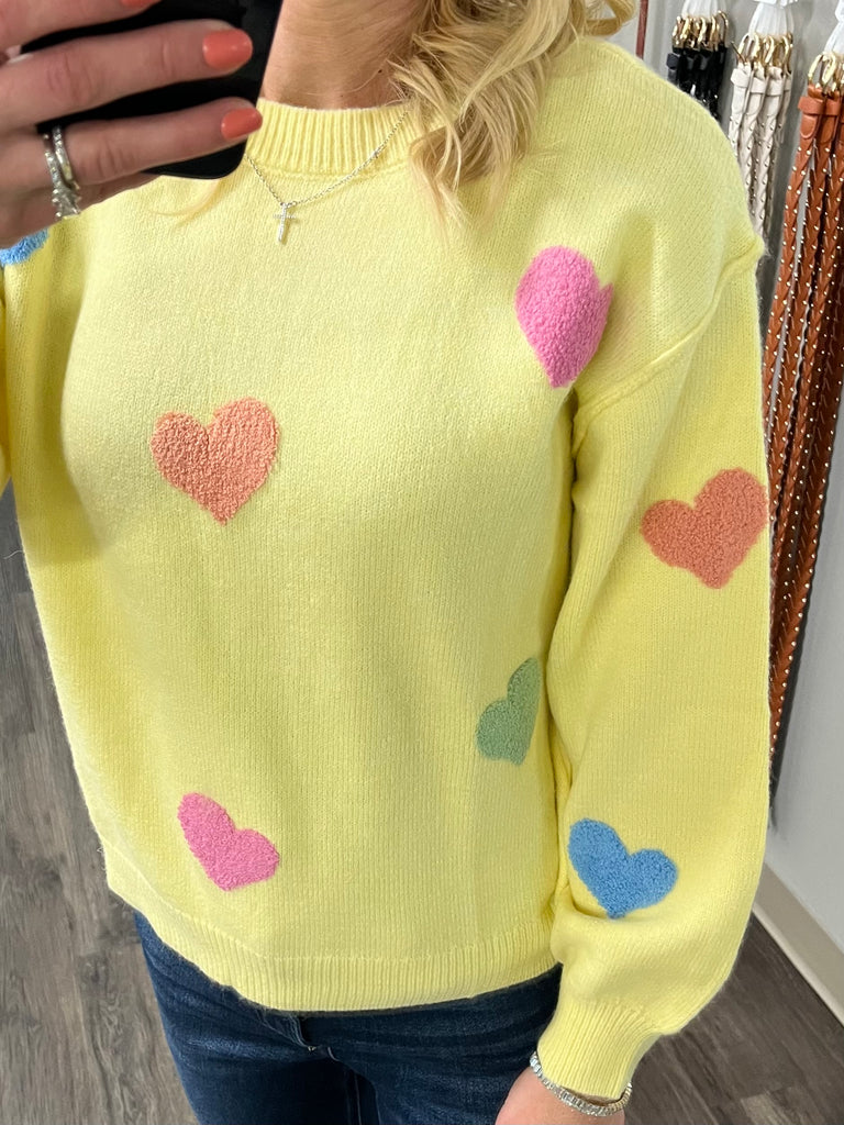 All My Heart Sweater - Butter Yellow
