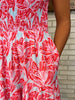 Charlotte Pink Floral Dress