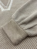 Thea V-Neck Striped Blouse - Tan
