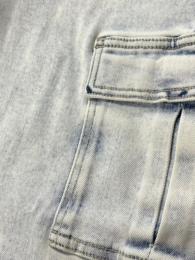 Lettie High-Rise Cargo Jeans