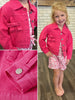 Sandi Hot Pink Denim Jacket - KIDS