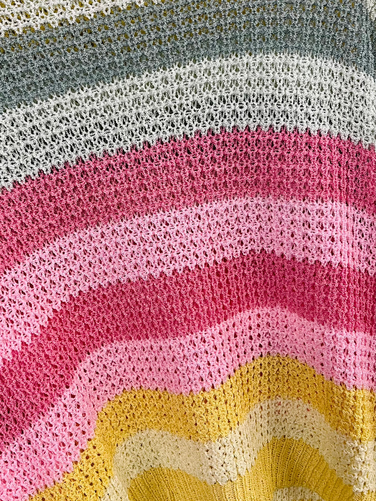 Daisy Multi Striped Sweater