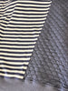 Leeann Striped Hoodie - Grey/Ivory