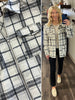 Mollie Zip-Up Flannel Jacket