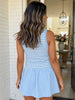 Myla Striped Set - Light Blue