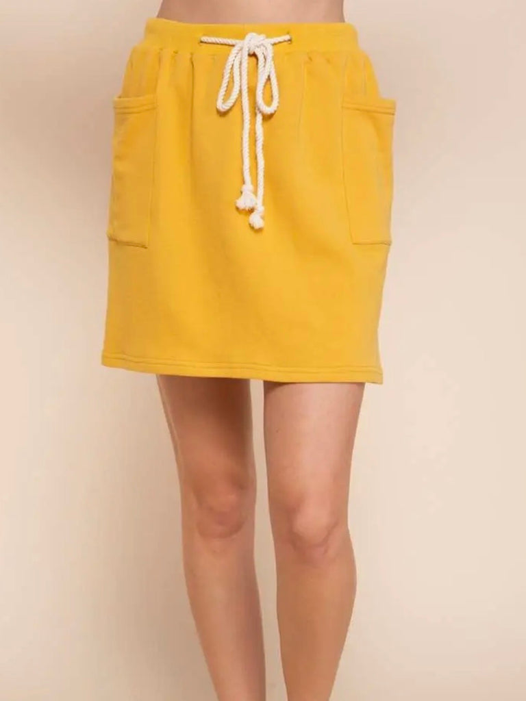 Stella Skirt - Mustard