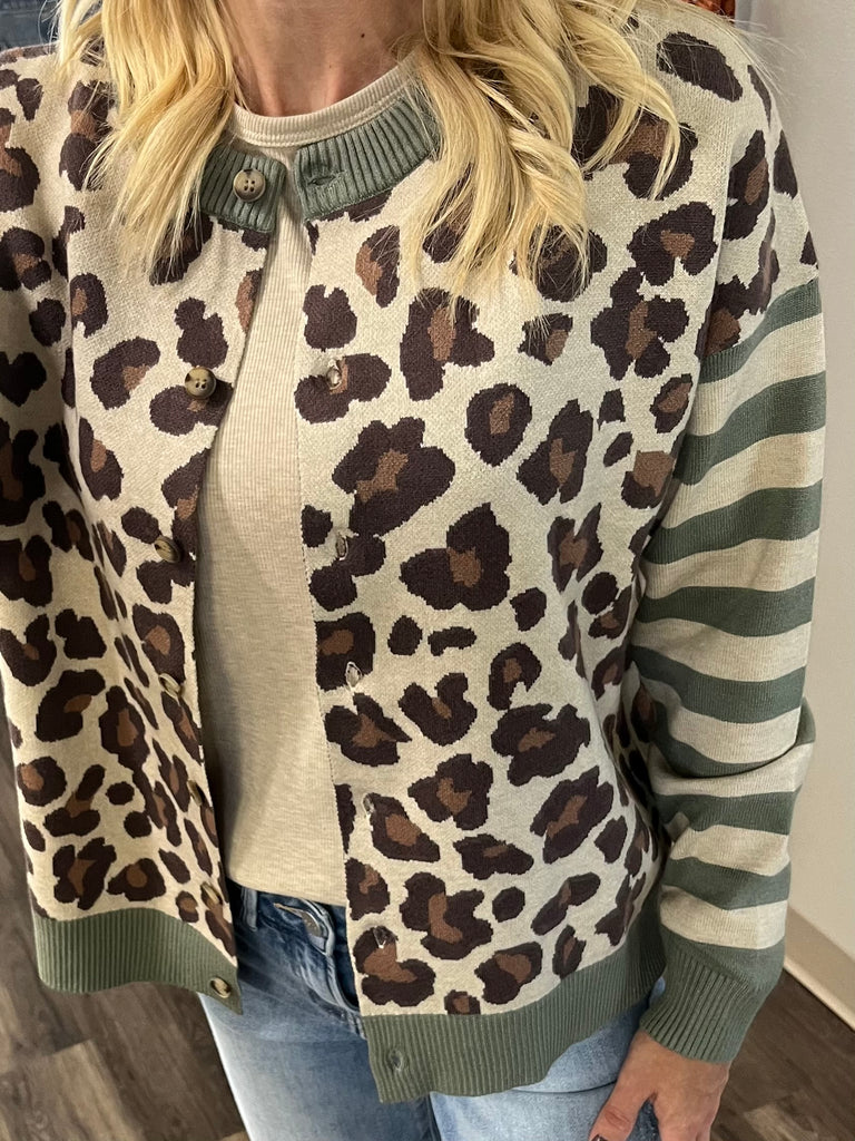 Aleigha Lepard Accent Cardigan