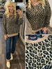Bree Leopard Crewneck