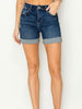 Tasha High-Rise Denim Shorts - PLUS