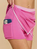 Mae Skort - Dark Pink/Light Pink
