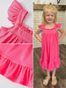 Riley Bright Pink Dress-KIDS