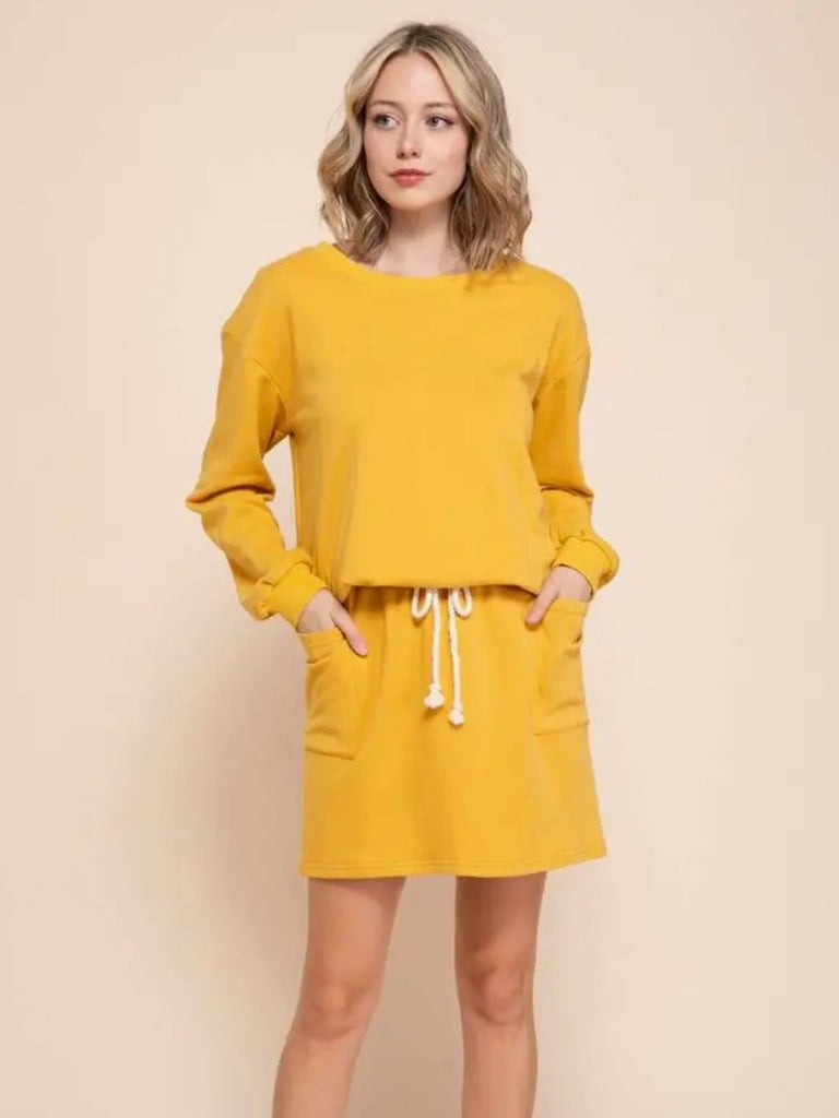 Stella Skirt - Mustard