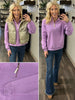 Sam Gold Accent Quarter Zip - Lavender