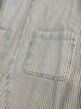 Chloe Denim Dress Striped Light Wash