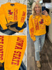 Let's Go Cyclones Crewneck - Gold