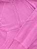 Faith 1/4 Zip - Pink