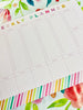 Weekly Planner Notepad
