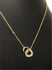 Lexi Interlock Pendant Necklace - Gold