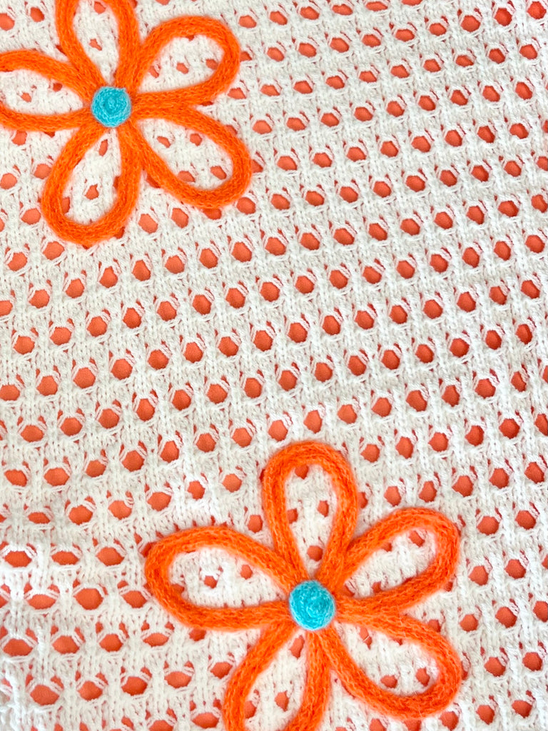 Tillie Orange Floral Top