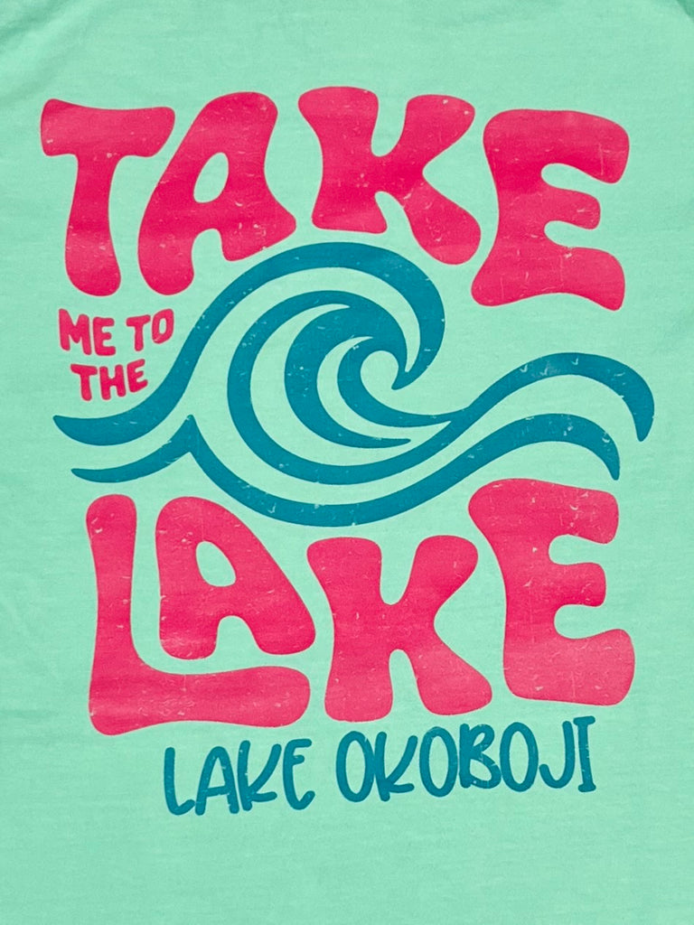 Celeste "Take Me To The Lake" Tee - Teal