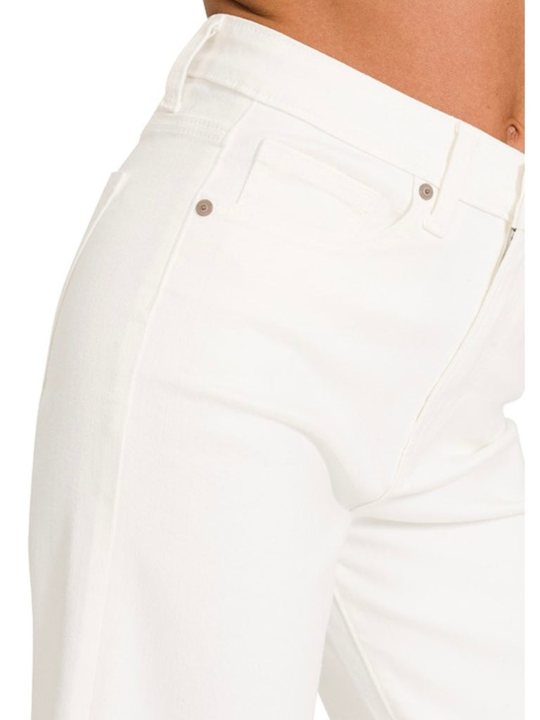 Hattie High-Rise Wide-Leg Crops