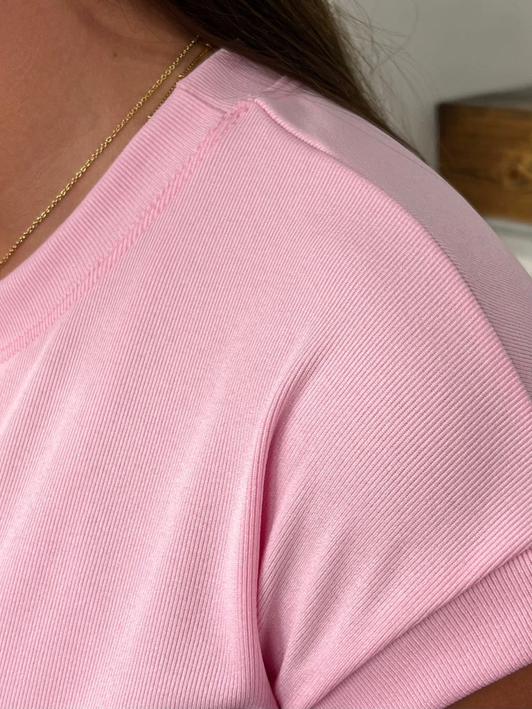 Kelsey Perfect Tee - Pink
