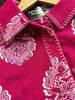 Susen Floral Belt Dress - Pink