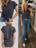 Brittney Button Up - Ash