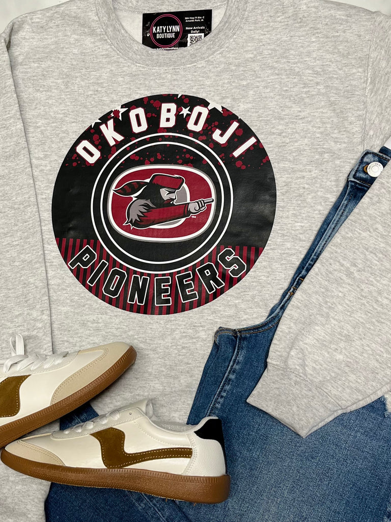 Boji Pioneers Crewneck - Ash Gray