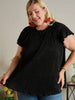 Jane Ruffle Sleeve Blouse - Plus