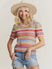 Madelyn Multi Stripe Top
