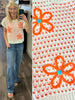 Tillie Orange Floral Top