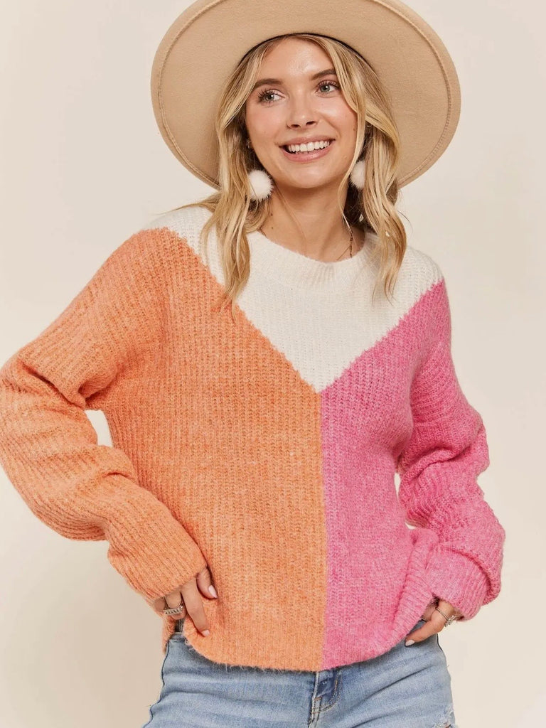 Carissa Colorblock Sweater