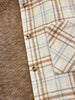 Kristine Oversized Raw-Hem Flannel - Cream