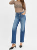 Kassie High-Rise Straight Denim