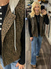 Tay Leopard Vest with Hood