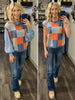 Marcia Block Color Vest