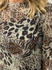 Mindy Leopard Mesh Long Sleeve