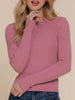 Priscilla Long Sleeve Sweater - Berry