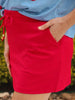 Rori Red Skort