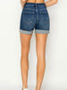 Tasha High-Rise Denim Shorts - PLUS