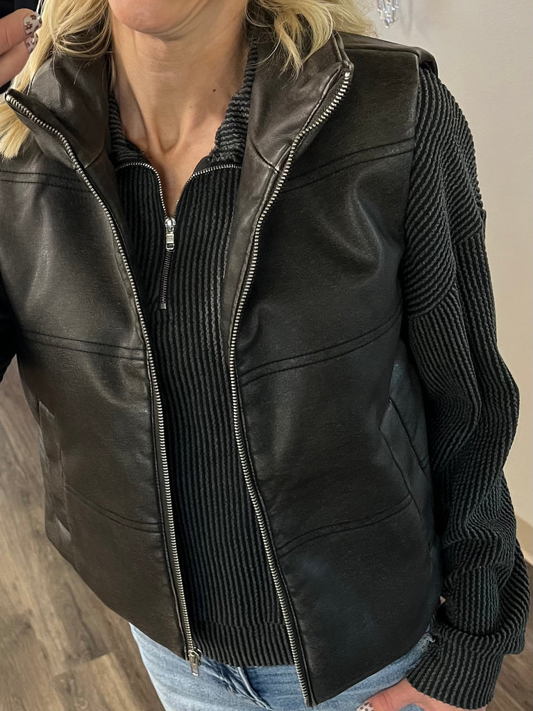 Jazmine Charcoal Vest